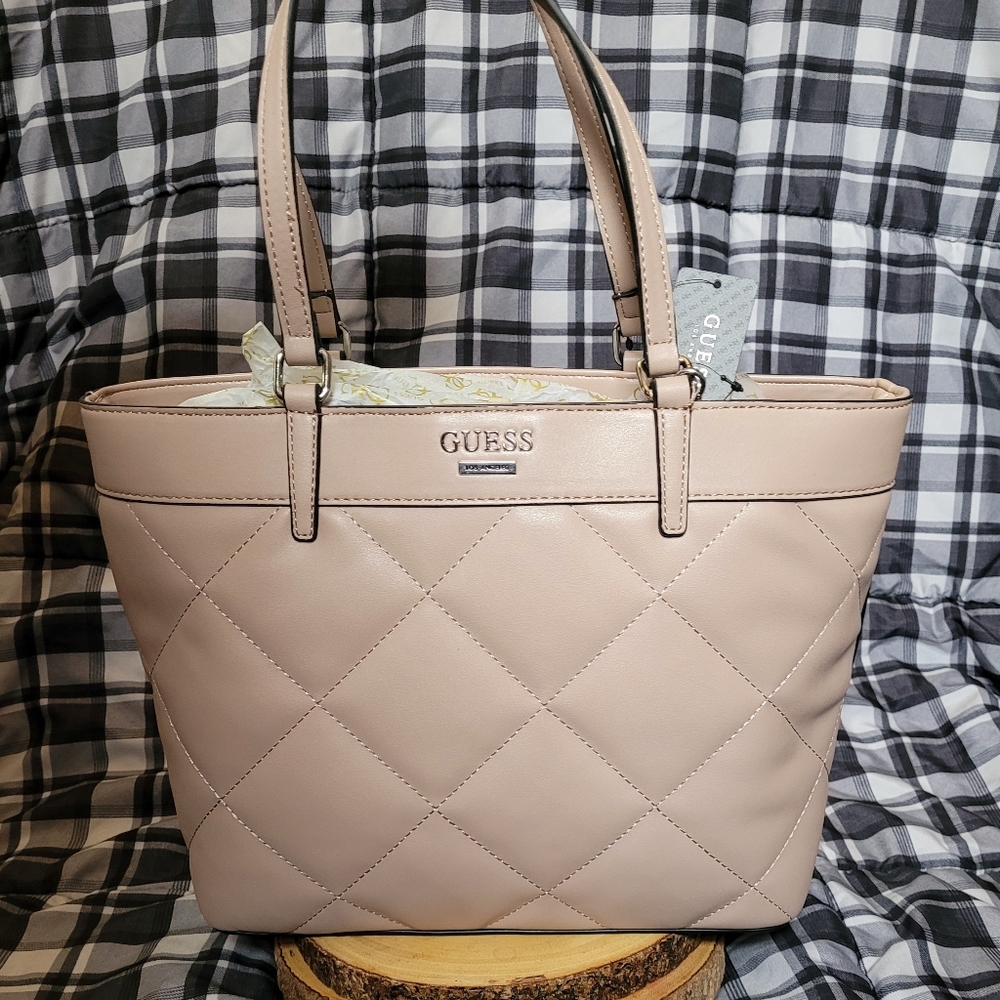 GUESS Mauve Bay City Tote